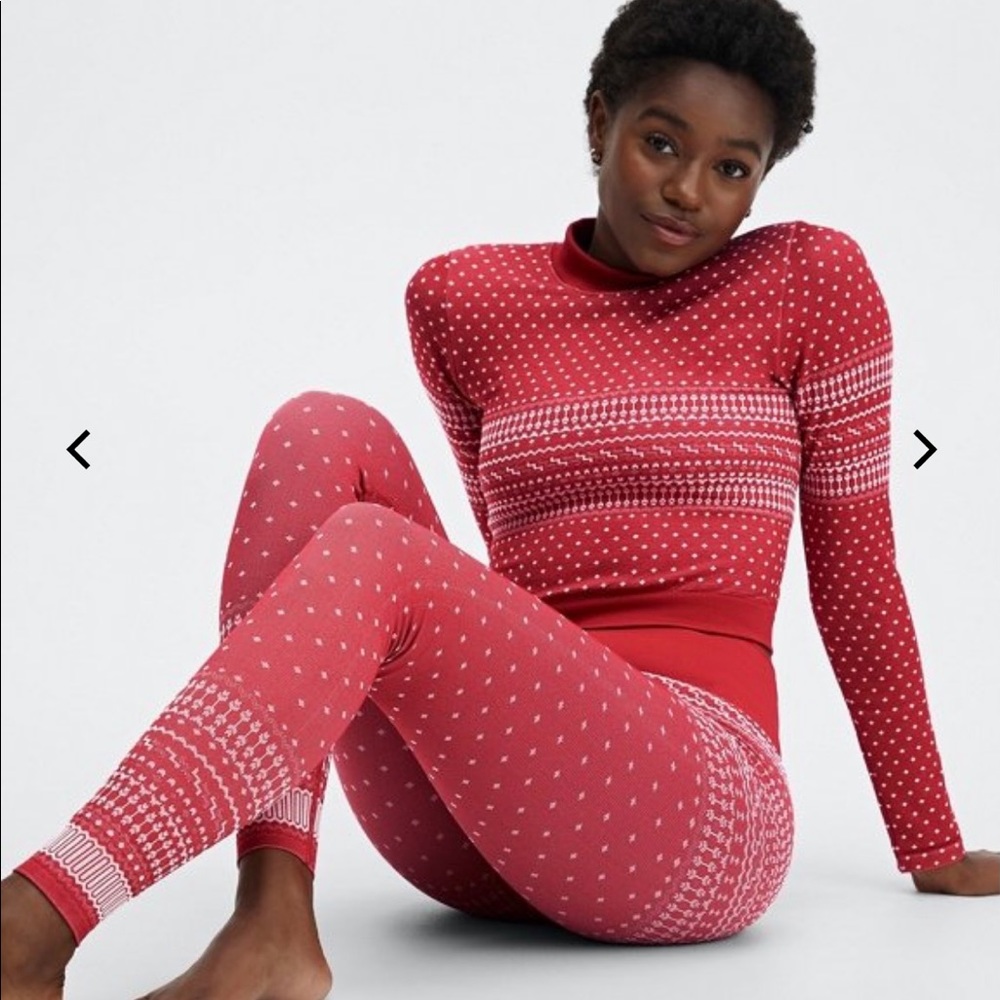 Fabletics Holly Crop Long Sleeve Top